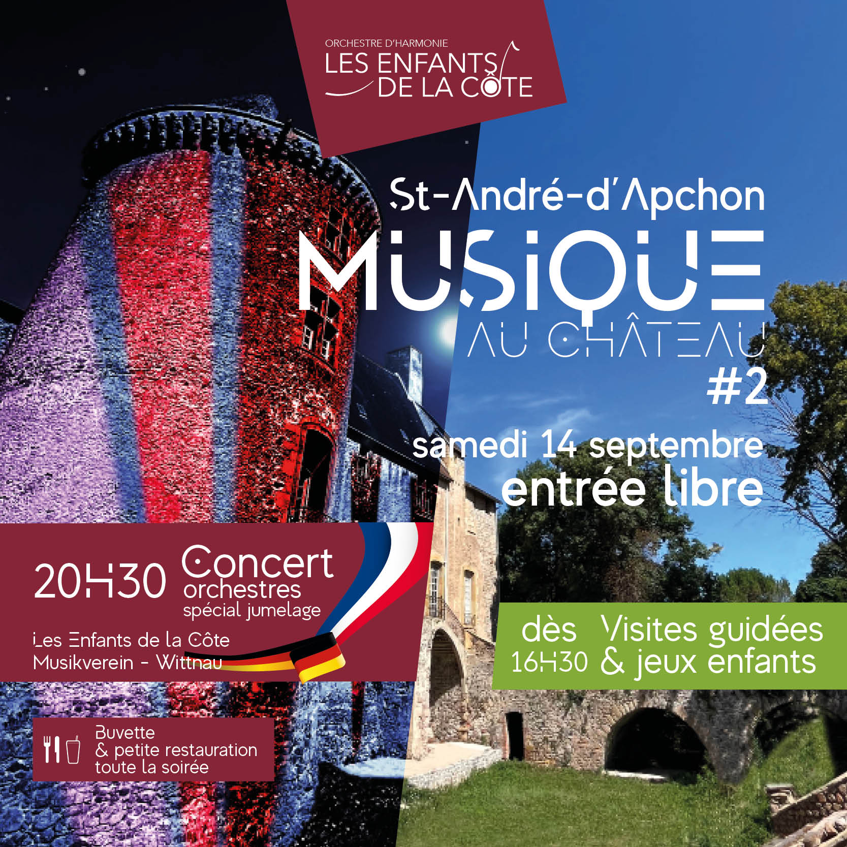 Musique au Château Saint-André-d'Apchon 14 septembre